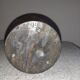 Ancient coral dated 1922 wood turned cabinet of curiosities