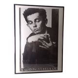 Portrait of Egon Shiele, photograph by Anton-Joseph Trcka, 1914, framed poster