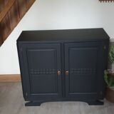 Black art deco buffet