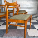 Set of 6 Scandinavian style chairs
