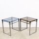 Lot de 2 tables d’appoint Marc Berthier années 60