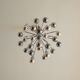 Lustre sputnik space age 9 feux 1970s