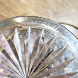 Art deco ice bucket in Baccarat crystal