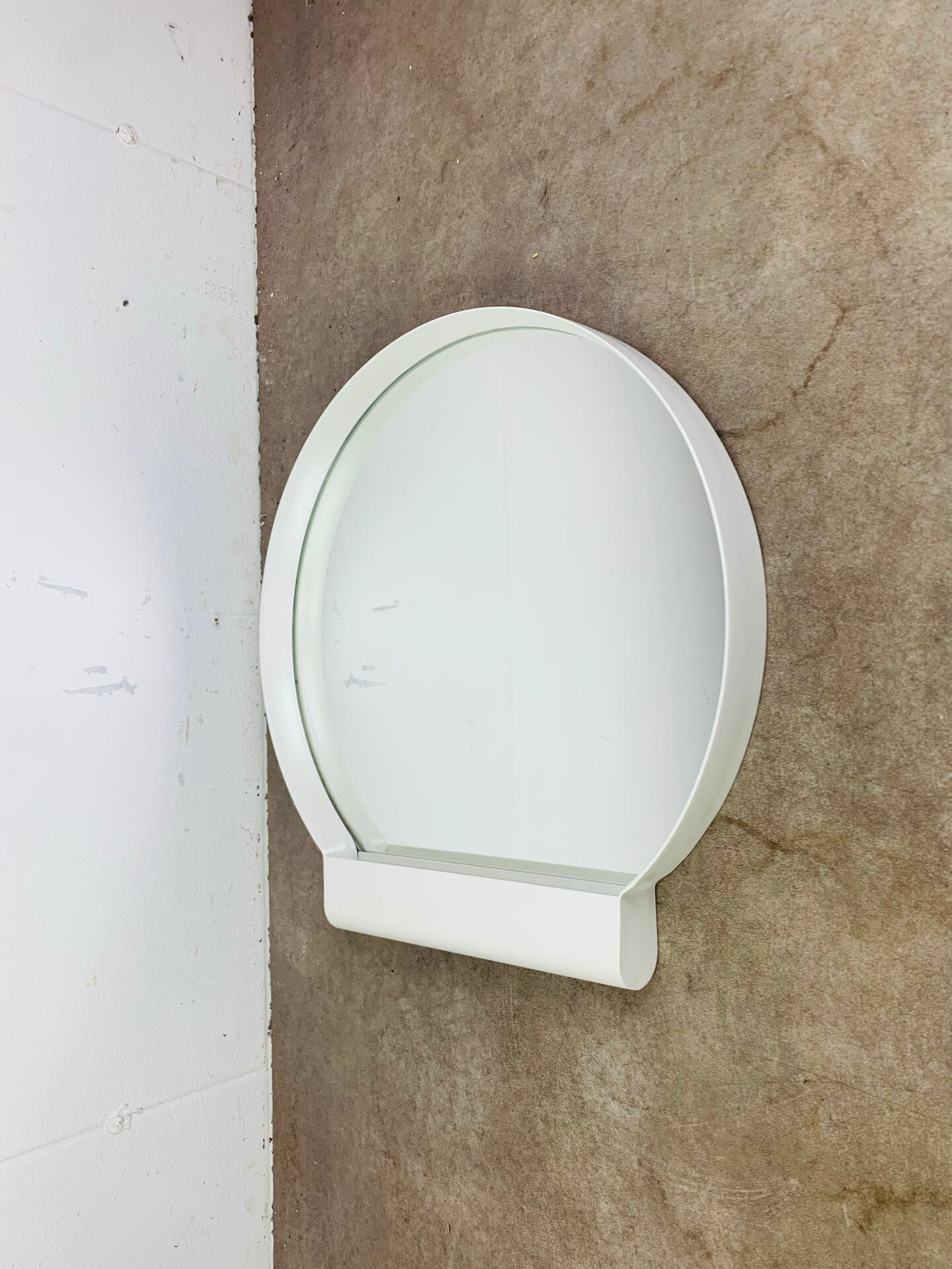 Ypperlig mirror Ikea x Hay, white metal frame