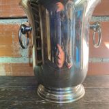 Vintage champagne ice bucket couzon stainless steel france