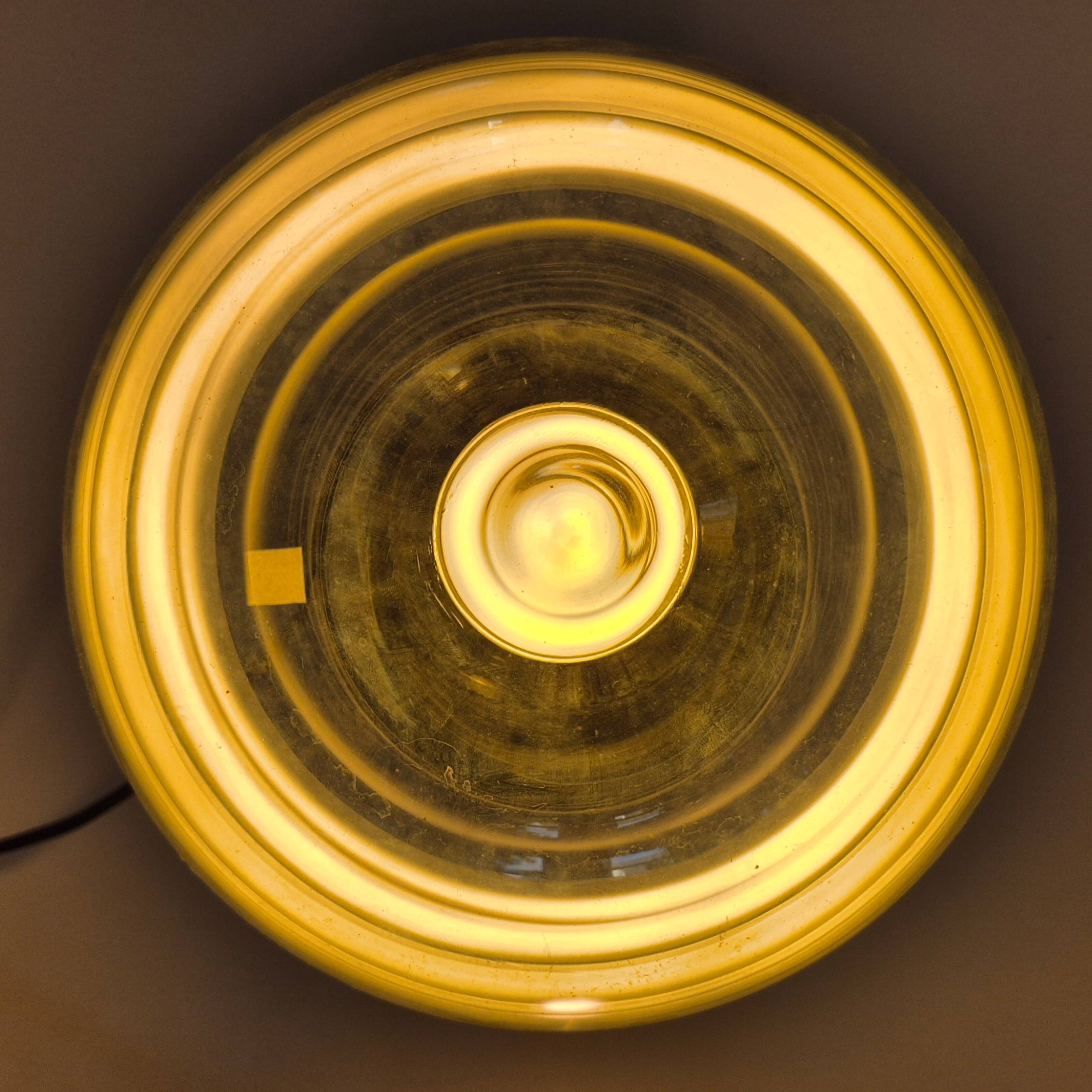 Set of 2 space age lamps by Süssmuthglas, Germany 1960s