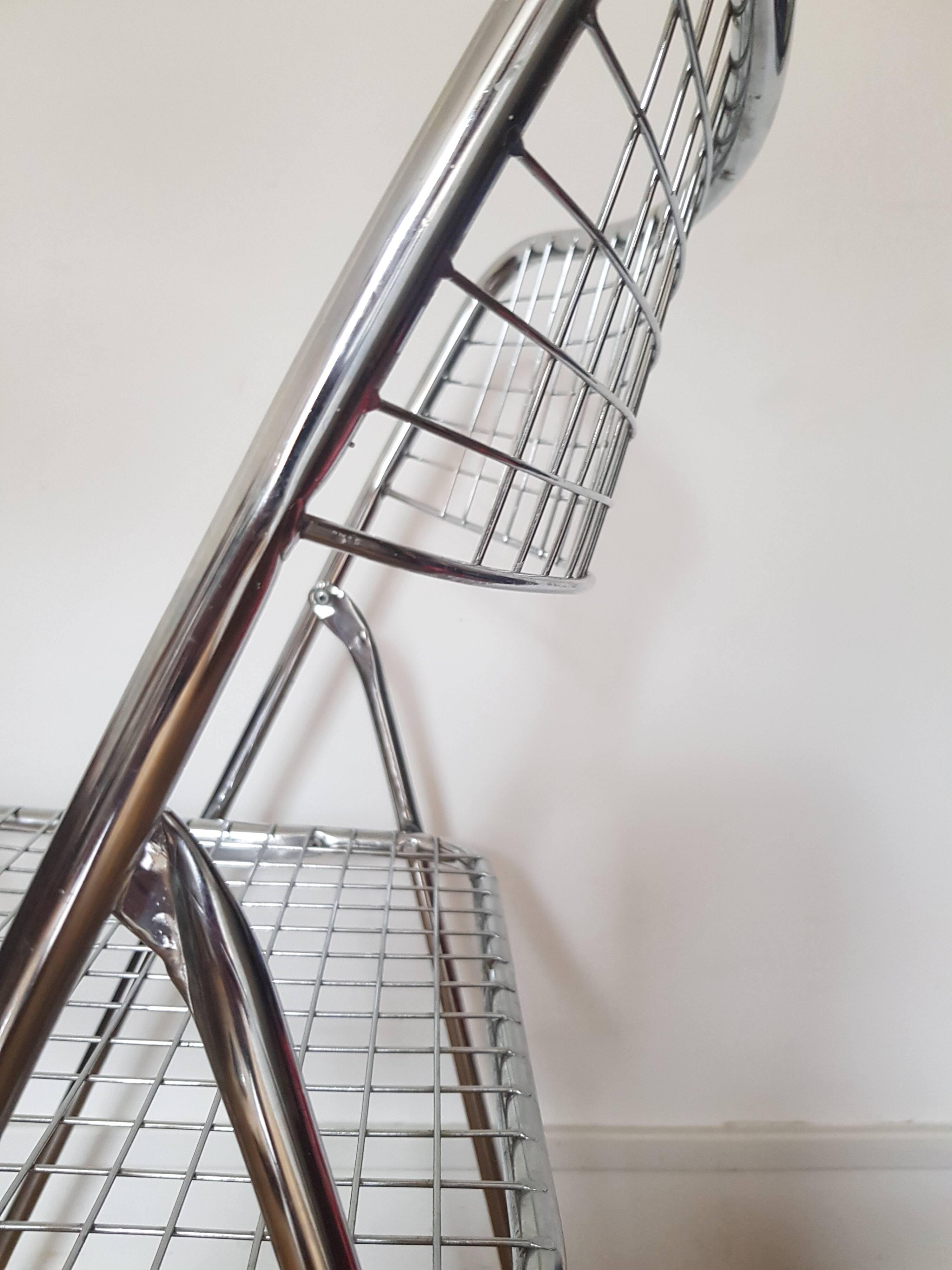 Chaise pliante modèle rappen par Niels Gammelgaard