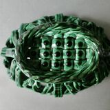 Barbotine cup braided effect, 60s