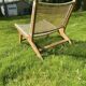 Chair / garden armchair / single-seater in retro rattan