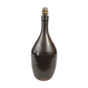 Pied de lampe en grès