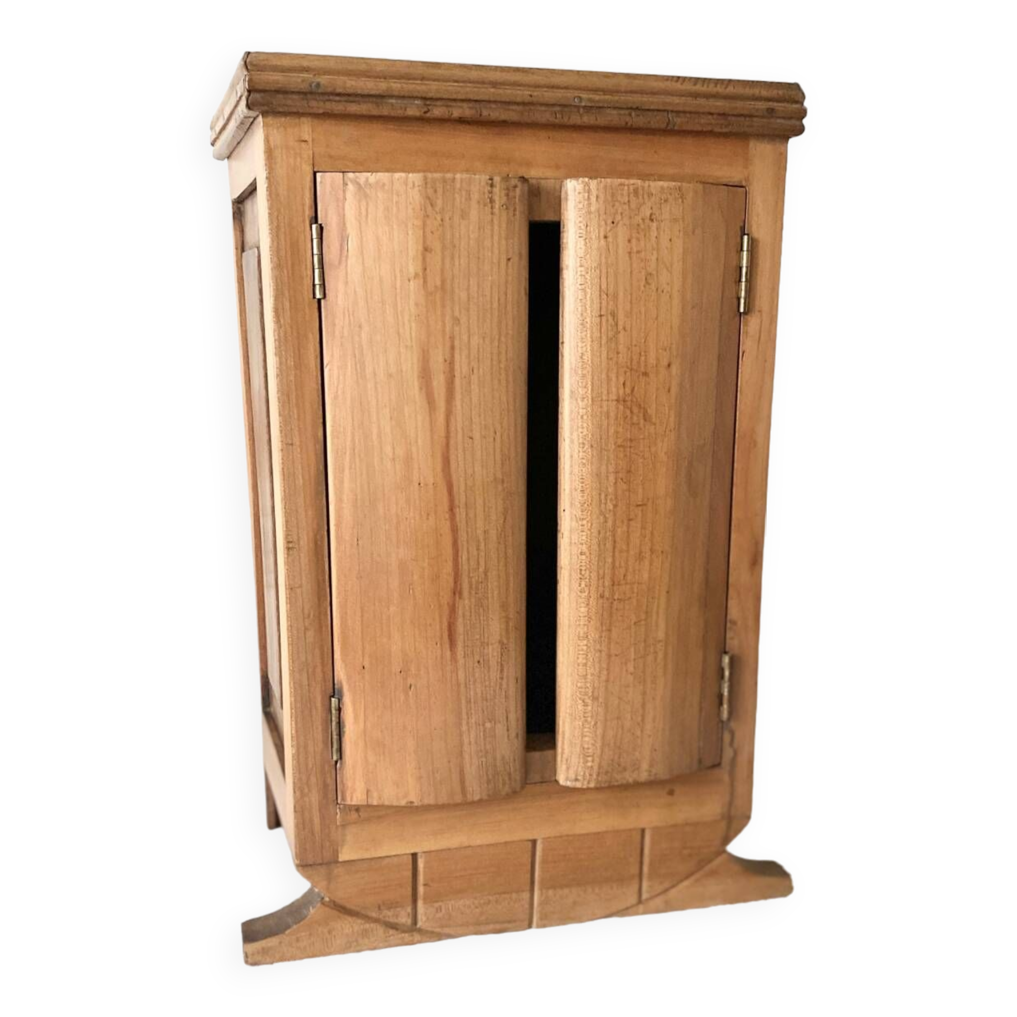 Small wooden storage unit