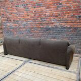 3-seater "Maralunga" sofa by Vico Magistretti
