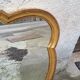 Mirror wooden gold twentieth 81x58cm