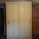 Large Parisian wardrobe with sliding doors