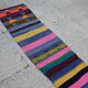 Vintage Turkish hallway rug 47x248 cm