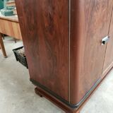 Art Deco mahogany string