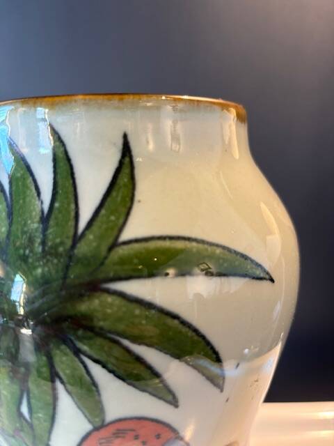 Parrot vase