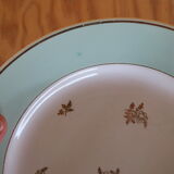 6 assiettes plates Luneville Badonviller