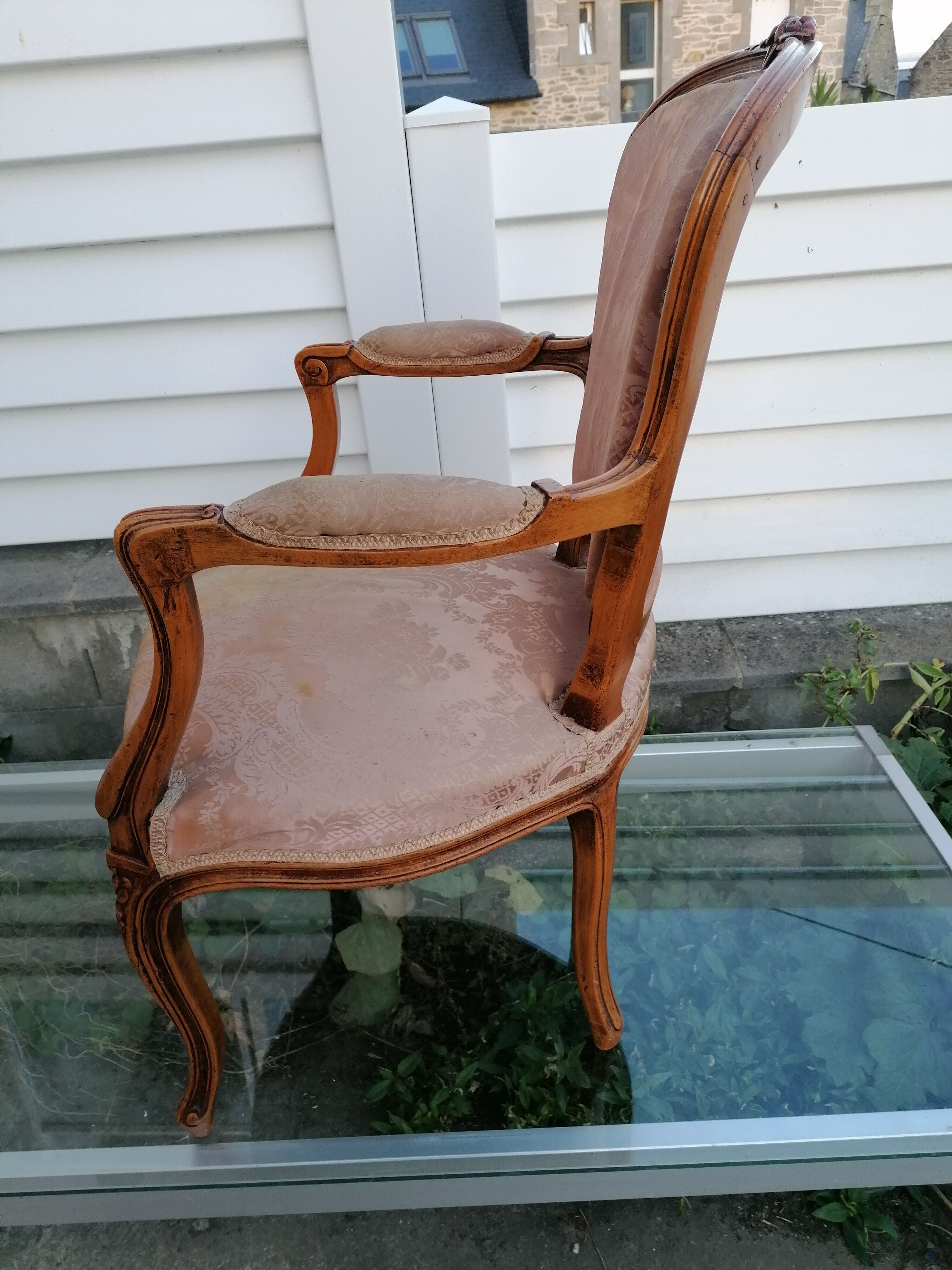 Paire de fauteuils Louis XV