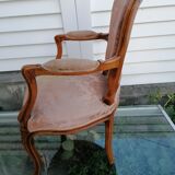 Paire de fauteuils Louis XV