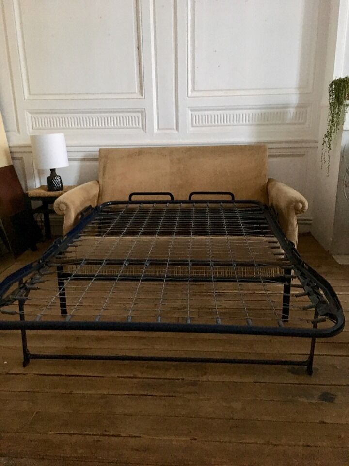 Vintage sofa years 50.60 velvet RAS