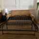Vintage sofa years 50.60 velvet RAS