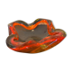 Ashtray or empty amber murano glass pocket