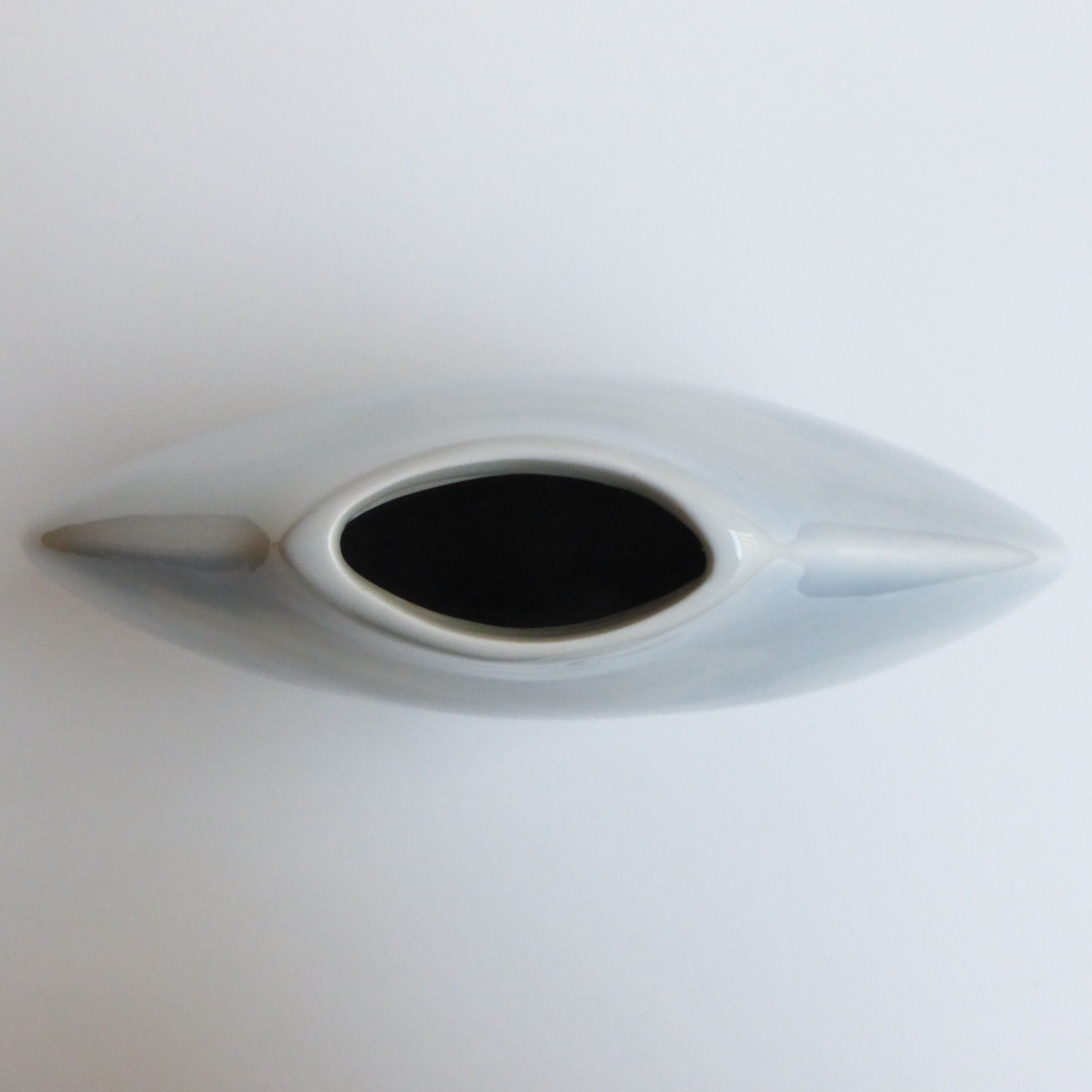 Virebent Porcelain Lenticular Vase 1970's-80's