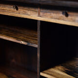 Vintage Mid-Century Danish Modern Rosewood Bookcase with Bar by Erik Brouer for Brouer Møbelfabrik,