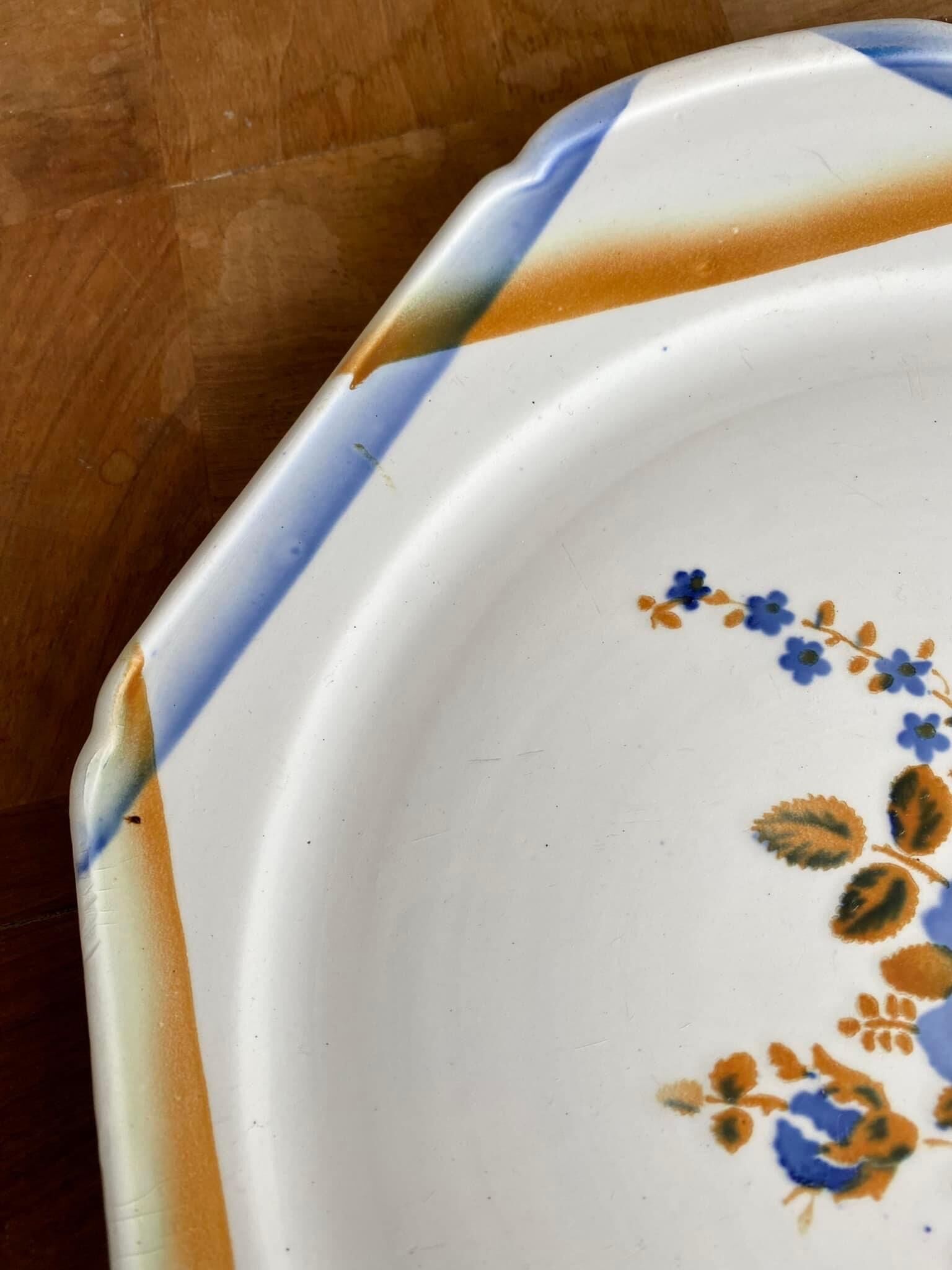 Earthenware dish L'Amandinoise Saint Amand