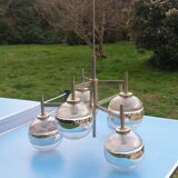 Space age design chandelier from the 70s