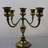 Golden 5-arm candlestick
