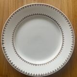 Golden dinner plates