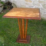 Rattan bistro table