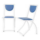 2 Dining Chairs by Karl Friedrich Förster for manufacturer KFF Germany, 1980s, Set of 3