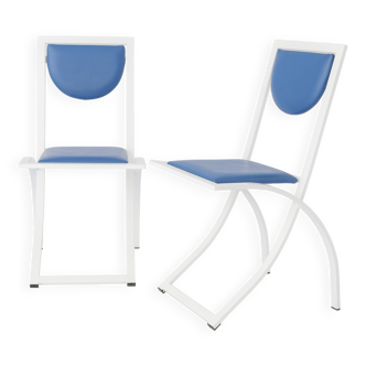 2 Dining Chairs by Karl Friedrich Förster for manufacturer KFF Germany, 1980s, Set of 3