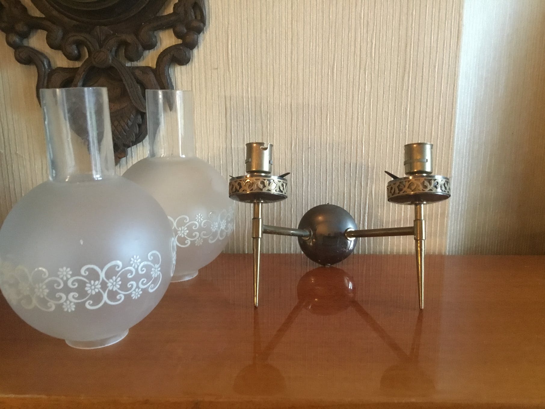 Wall light double vintage