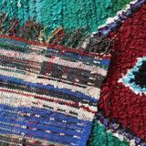 Boucherouite carpet - 140 x 198 cm
