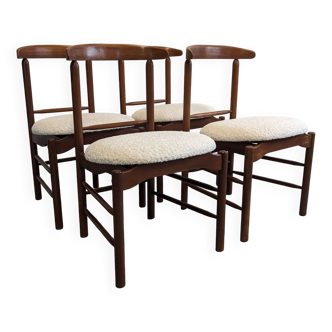 Series of 4 cocktail chairs by Greta Magnusson Grossman for Glenn of California circa 1950