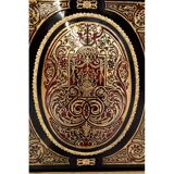 Commode boulle ancienne du milieu du 19ème siècle, France.