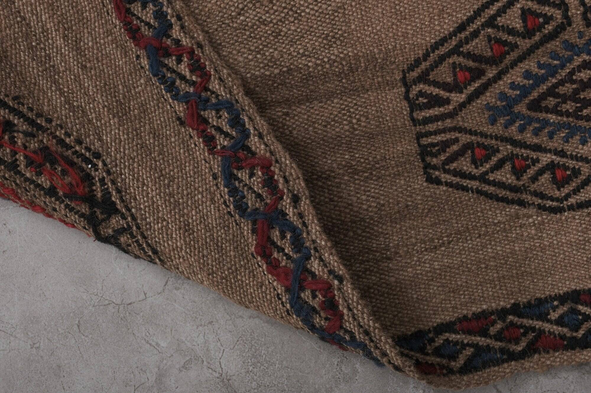 Vintage Turkish hallway rug 42x402 cm