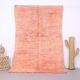 Peach Vintage Moroccan Rug 162 x 249 cm - Handmade Berber Rug - Wool Rug