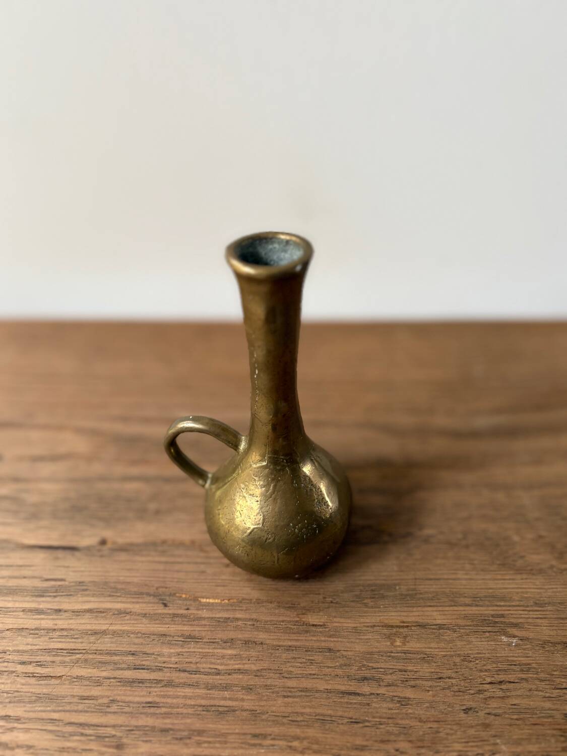 Vintage brass vase