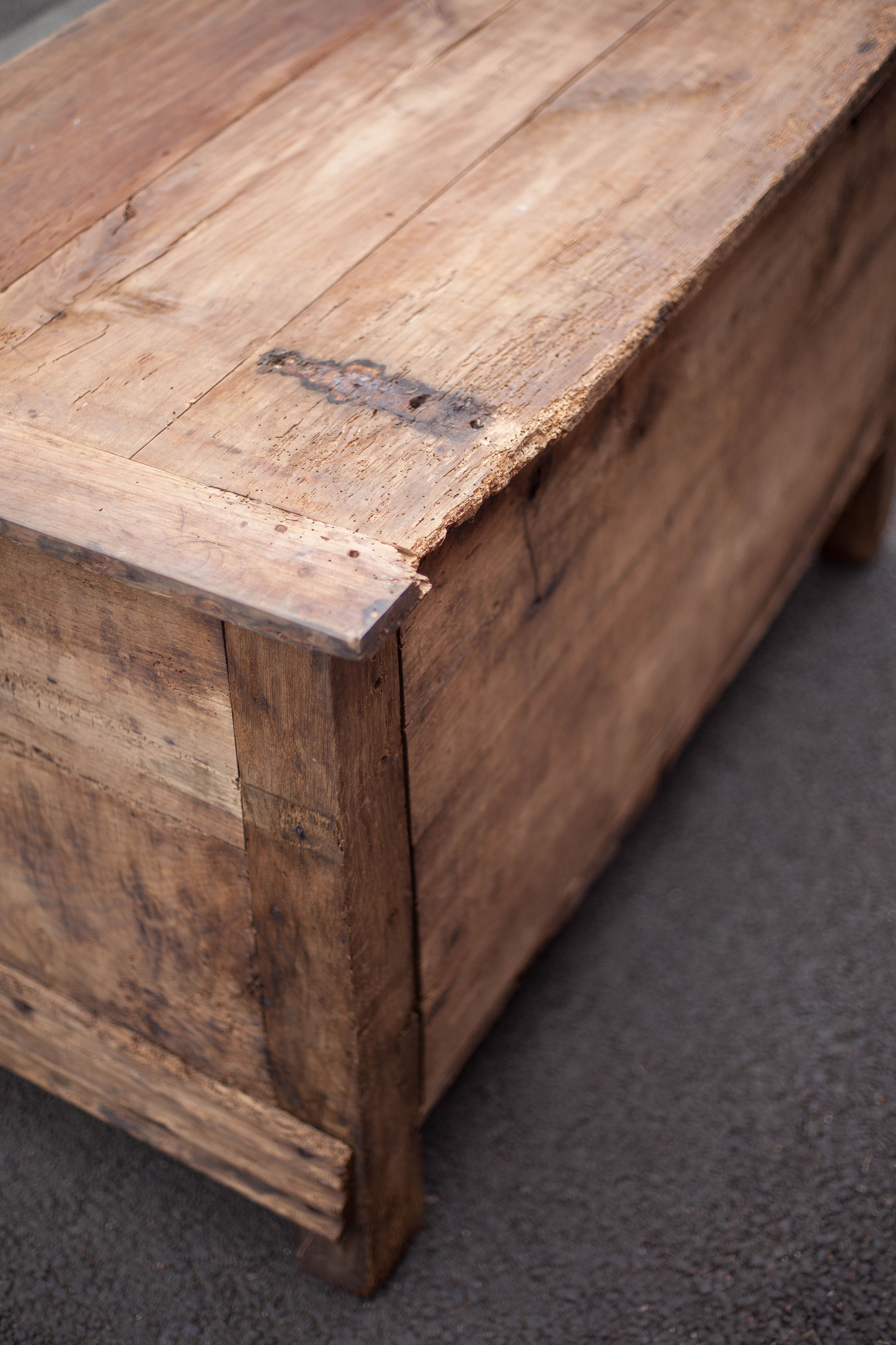 Oak chest