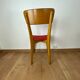 Chaise vintage rouge