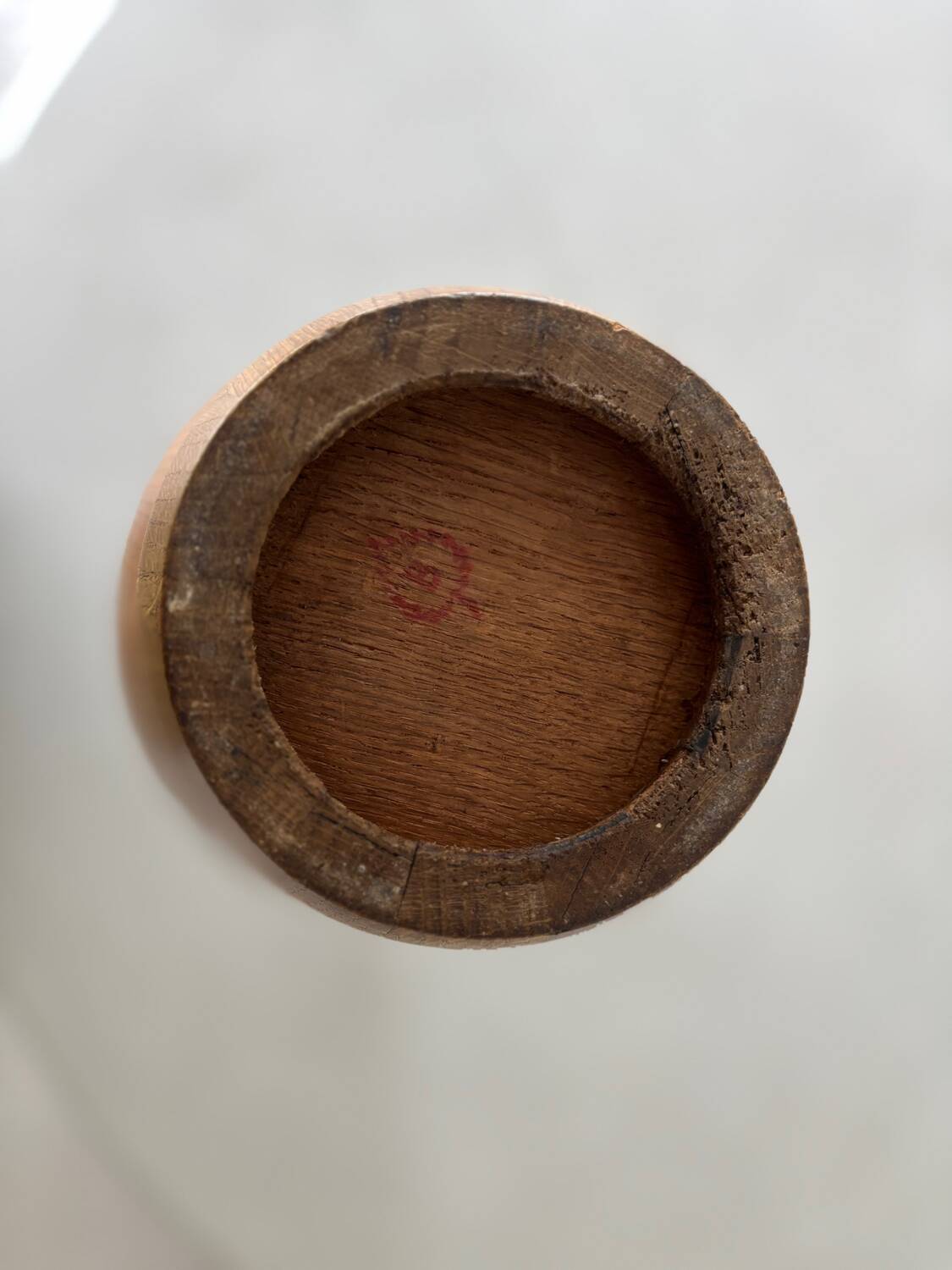 Hardwood Art Vase attributed to Maurice Bonami for De Coene Frères,