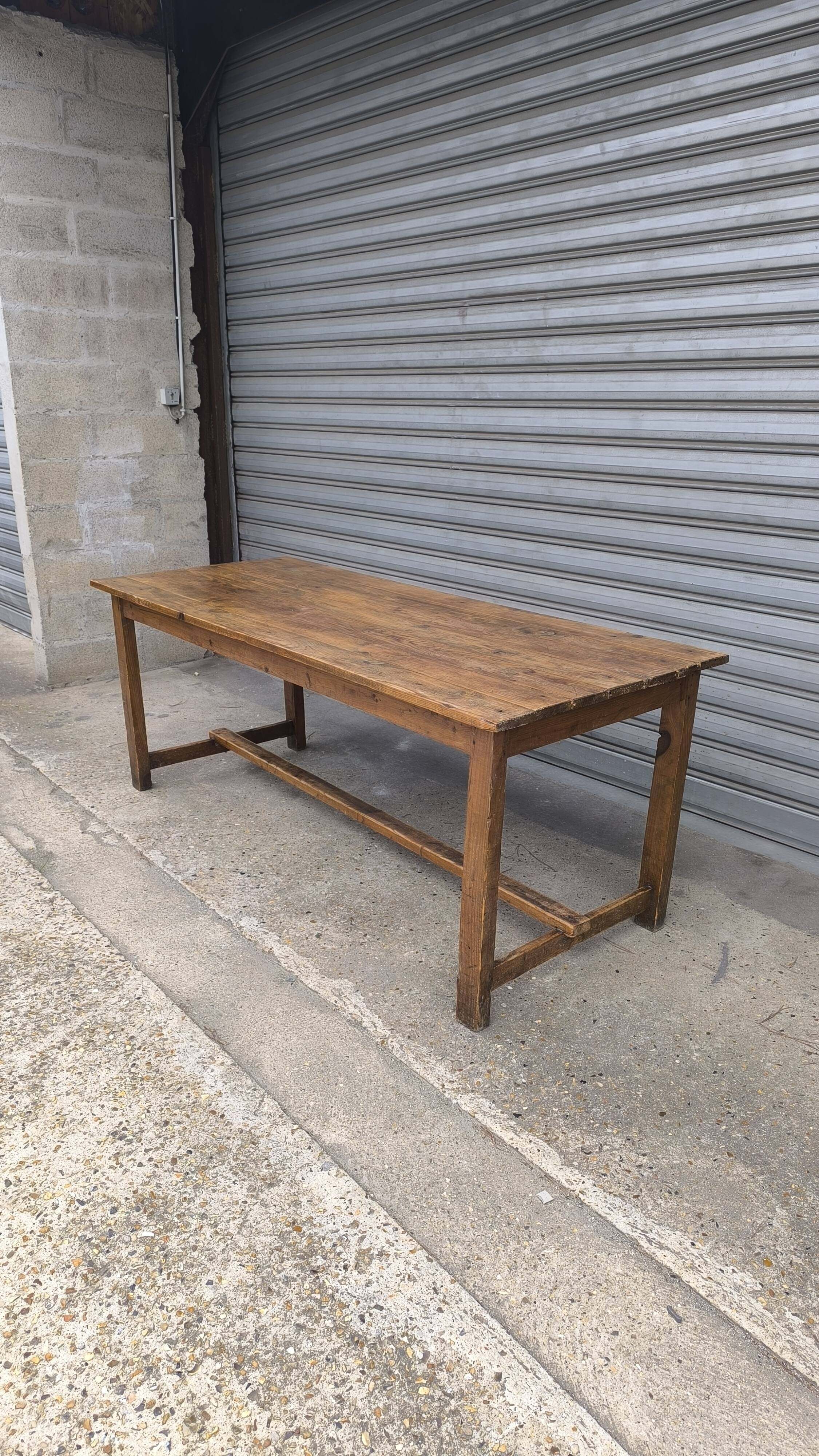 1950s Swedish Pine Farmhouse Table