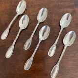6 Laparra solid silver mocha spoons