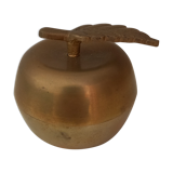 Golden metal apple box