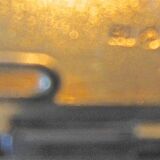 Art deco cigarette case, silver and vermeil and blue enamel